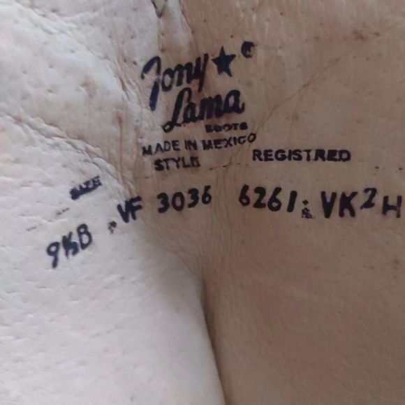 Tony Lama fringe boots - Picture 4 of 4